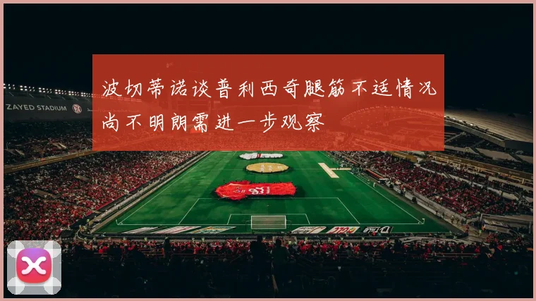 波切蒂诺谈普利西奇腿筋不适情况尚不明朗需进一步观察